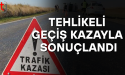 Gazimağusa’da Tehlikeli Geçiş Kazası: 19 Yaşındaki Sürücü Yaralandı