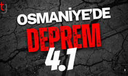 Osmaniye'de 4,1 büyüklüğünde deprem