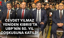 Cevdet Yılmaz UBP’nin 50. Yıl Kutlamasında