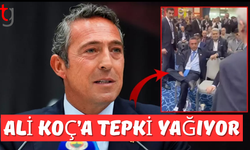 Ali Koç'un oturuşuna tepki yağıyor