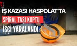 Haspolat’ta İş Kazası: Spiral Makinesi Koptu, İşçi Yaralandı