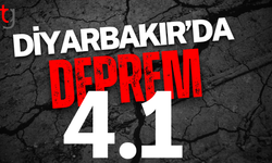 Diyarbakır’da 4 büyüklüğünde deprem