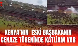 Eski Başbakan Raila Odinga'nın cenaze töreninde katliam