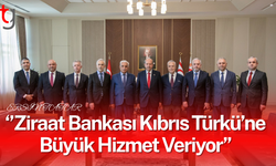 Cumhurbaşkanı Ersin Tatar: “Ziraat Bankası’nın bilgi ve tecrübesi, Kıbrıs Türkü’ne büyük hizmettir”