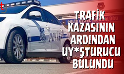 Trafik Kazasının Ardından Uy*şturucu Bulundu