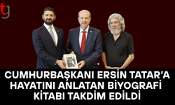 Cumhurbaşkanı Tatar’a Hayatını Anlatan Biyografi Kitabı Takdim Edildi