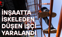 İnşaatta İskeleden Düşen İşçi Yaralandı