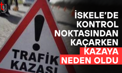 Kontrol noktasından kaçarken kazaya yol açtı