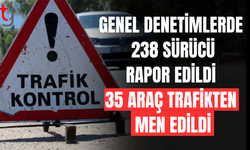 Trafik Denetimlerinde 16 Alkollü Sürücü Tespit Edildi