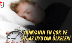 Dünyanın en çok ve en az uyuyan ülkeleri
