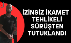 İzinsiz ikamet ve tehlikeli sürüş yakalattı