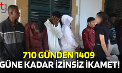 İzinsiz ikamet eden 6 kişi tutuklandı