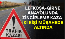 Üç araç çarpıştı, iki kişi hastanede müşahede altında