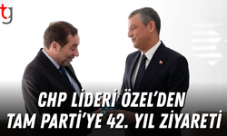 CHP Lideri Özel’den Tam Parti’ye 42. Yıl Ziyareti