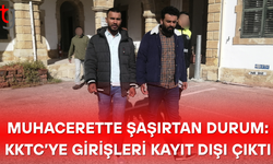 KKTC’ye kaçak giriş şüphesiyle iki zanlı tutuklandı