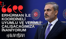Fidan: Erhürman’la uyumlu çalışacağız