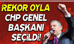 Özgür Özel yeniden CHP Genel Başkanı seçildi