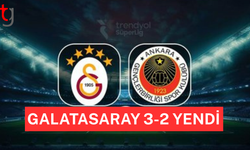 Galatasaray, Gençlerbirliği'ni üç golle geçti