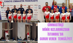 Cimnastikte Minik Kızlarımızdan İstanbul’da Gurur Veren Başarı