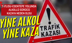 Tatlısu-Esentepe Yolunda Alkollü Sürücünün Karıştığı Kaza