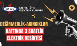 Bölgesel Kesinti: Değirmenlik-Akıncılar Hattında Enerji Kesintisi Yapılacak