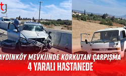 Güzelyurt-Lefke Çevre Yolu’nda Kaza: 4 Yaralı