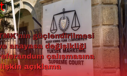 TMK’nın güçlendirilmesi ve anayasa değişikliği referandum çalışmasına ilişkin açıklama