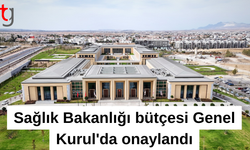 Sağlık Bakanlığı bütçesi Genel Kurul'da onaylandı