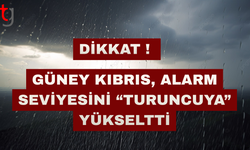 Güney Kıbrıs'tan Turuncu Alarm