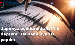 Japonya açıklarında 6,7’lik deprem: Tsunami uyarısı yapıldı