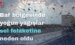 Yoğun yağışlar Baf bölgesinde sel felaketine neden oldu