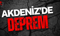 Akdeniz'de 4,4 büyüklüğünde deprem