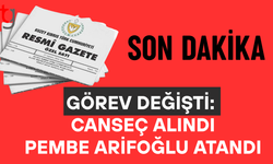 Salih Canseç görevden alındı, yerine Pembe Arifoğlu atandı