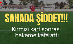 Hakeme kafa atan futbolcu tutuklandı