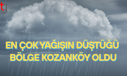 En fazla yağış Kozanköy’de kaydedildi