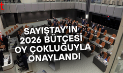Sayıştay bütçesi Meclisten geçti