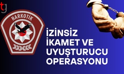 Gaziveren’de ikamet izinsiz kalan 5 kişi uy*şturucuyla yakalandı