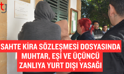 Muhtar ve eşi sahte evrak dosyasında teminatla serbest