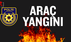 İki ayrı bölgede park halindeki araçlarda yangın