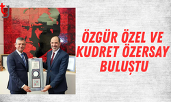 CHP Genel Başkanı Özel ile HP Genel Başkanı Özersay ile görüştü