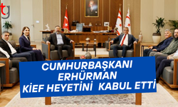 Cumhurbaşkanı Erhürman, Kief Başkanı Bengihan ve Heyetini Kabul Etti