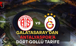 Galatasaray, Antalyaspor'a 4 attı!