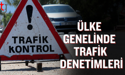 Trafik kontrollerinde yüzlerce sürücüye ceza