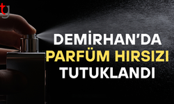 Demirhan’da marketten parfüm çalan kadın yakalandı