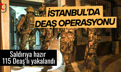 İstanbul'da DEAŞ'a yönelik yılbaşı operasyonu