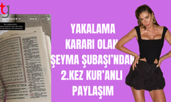 Şeyma Subaşı’ndan bir kez daha Kur’an paylaşımı