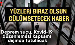 Deprem suçu, Kovid-19 düzenlemesi kapsamı dışında tutulacak