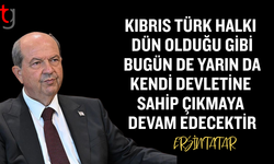 5. Cumhurbaşkanı Ersin Tatar yeni yıl mesajını paylaştı