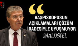 Üstel, Başpiskoposun mesajına tepki gösterdi