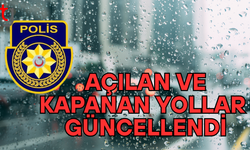 Lefkoşa’da kapanan ve açılan yolların son durumu